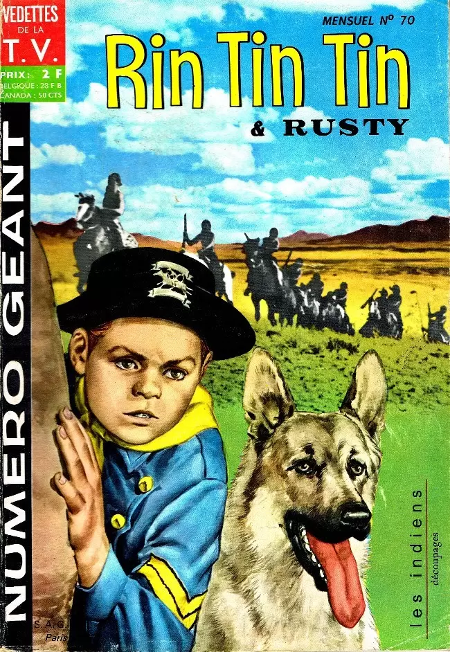Rin Tin Tin et Rusty (1ère Série ) - La haine mortelle du capitaine Malcolm