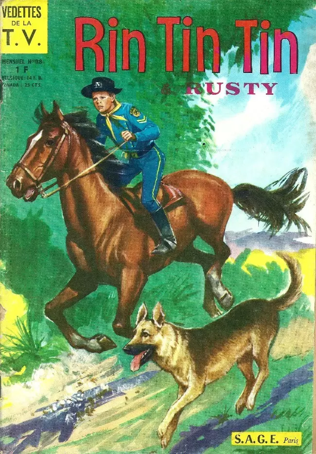 Rin Tin Tin et Rusty (1ère Série ) - La ligne