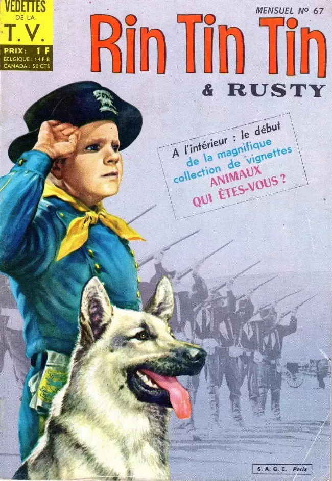 Rin Tin Tin et Rusty (1ère Série ) - La révolte des comanches
