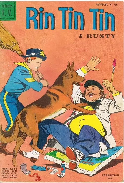 Rin Tin Tin et Rusty (1ère Série ) - Le chef d\'œuvre de Rintintin