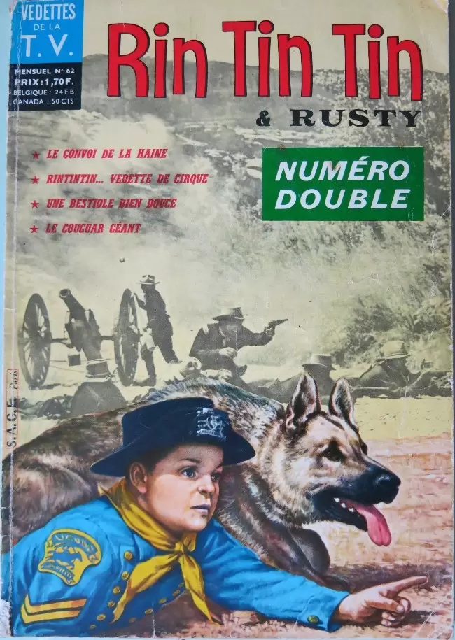 Rin Tin Tin et Rusty (1ère Série ) - Le convoi de la haine