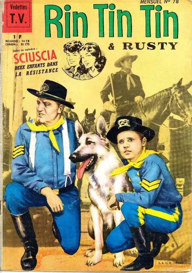 Rin Tin Tin et Rusty (1ère Série ) - Le convoi maudit