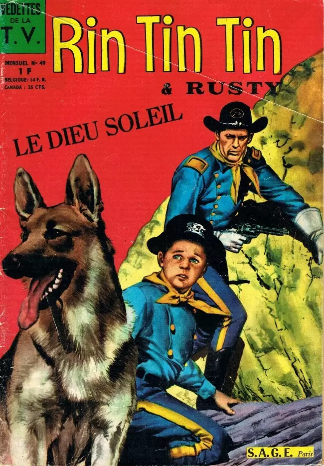 Rin Tin Tin et Rusty (1ère Série ) - Le dieu soleil (suite)