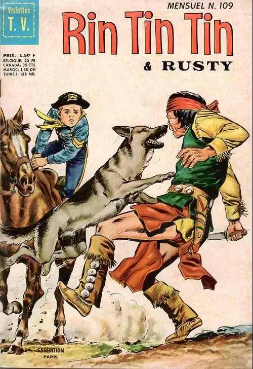Rin Tin Tin et Rusty (1ère Série ) - Le fétiche de Montezuma