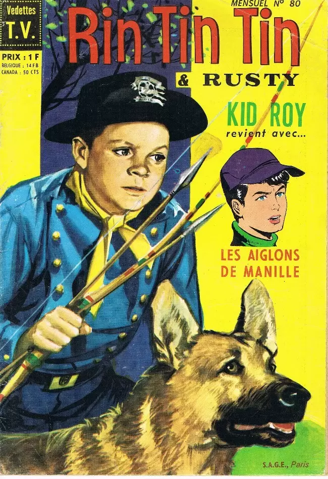 Rin Tin Tin et Rusty (1ère Série ) - Le fils du général Don Diègue