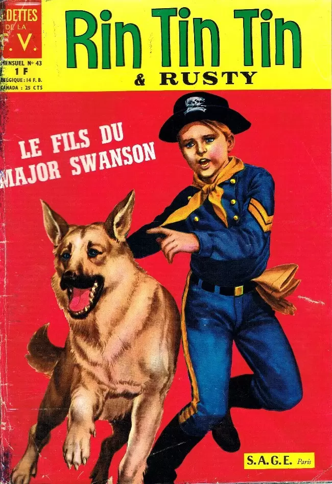 Rin Tin Tin et Rusty (1ère Série ) - Le fils du major Swanson