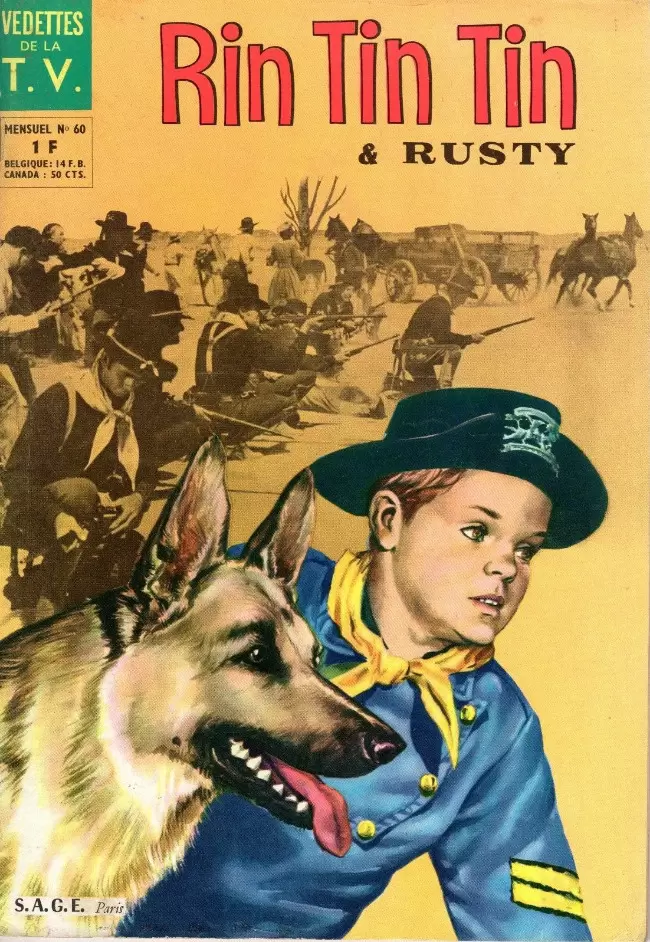 Rin Tin Tin et Rusty (1ère Série ) - Le fléau de la montagne
