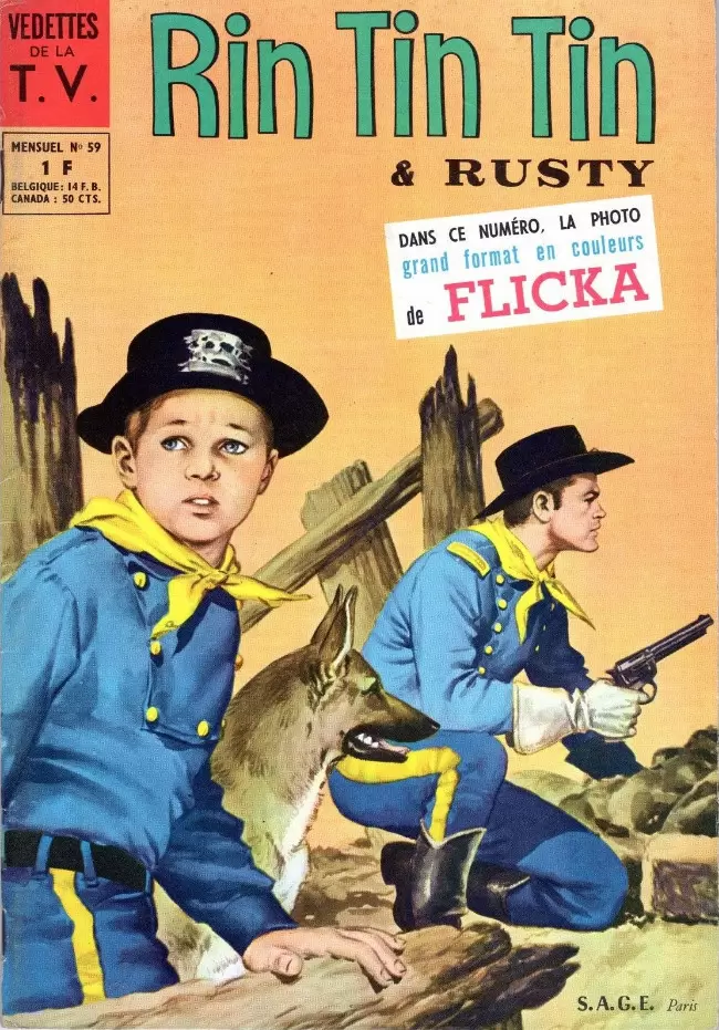 Rin Tin Tin et Rusty (1ère Série ) - Le grizzly déchainé