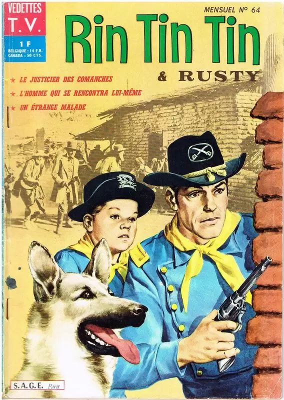 Rin Tin Tin et Rusty (1ère Série ) - Le justicier des Comanches