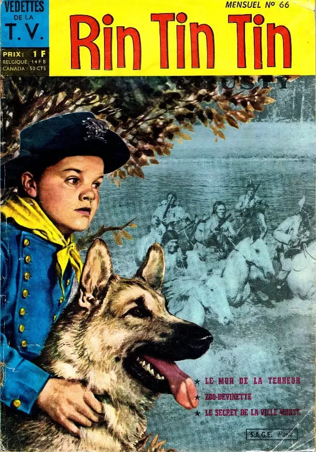 Rin Tin Tin et Rusty (1ère Série ) - Le mur de la terreur