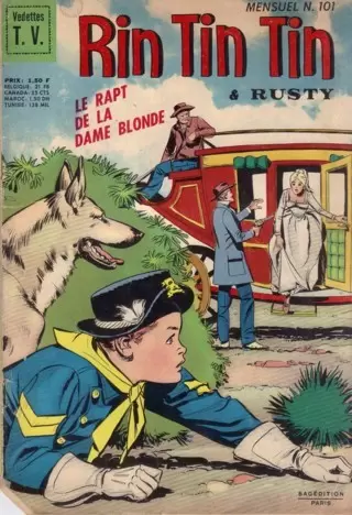 Rin Tin Tin et Rusty (1ère Série ) - Le rapt de la dame blonde