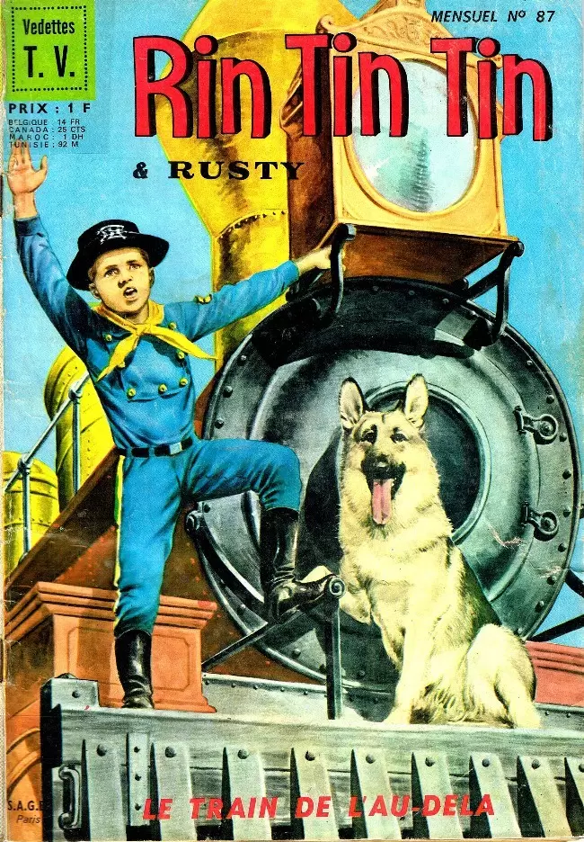 Rin Tin Tin et Rusty (1ère Série ) - Le train de l\'au-delà
