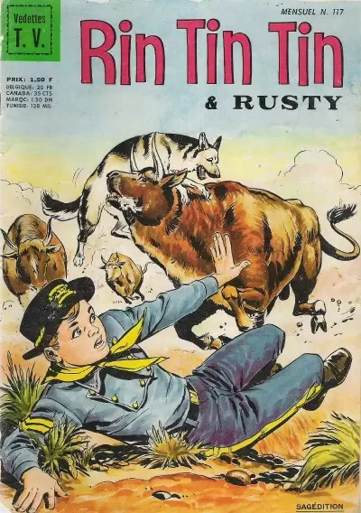 Rin Tin Tin et Rusty (1ère Série ) - Le troupeau sauvage
