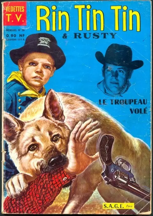 Rin Tin Tin et Rusty (1ère Série ) - Le troupeau volé