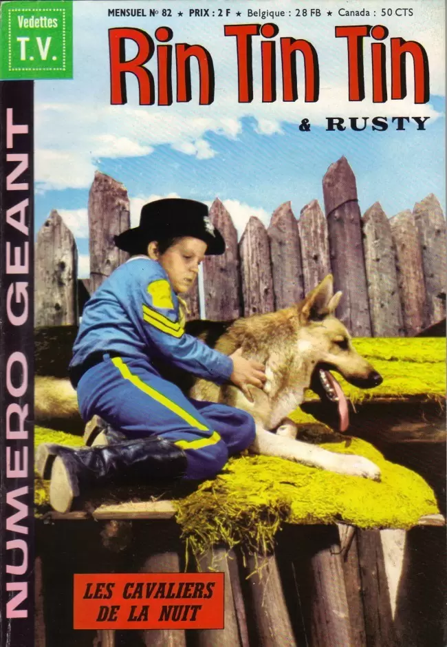 Rin Tin Tin et Rusty (1ère Série ) - Les cavaliers de la nuit