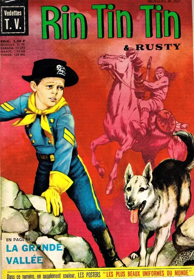Rin Tin Tin et Rusty (1ère Série ) - Les Comanches déterrent la hache de guerre