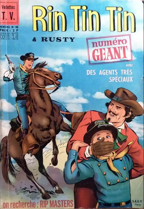 Rin Tin Tin et Rusty (1ère Série ) - On recherche : rip masters