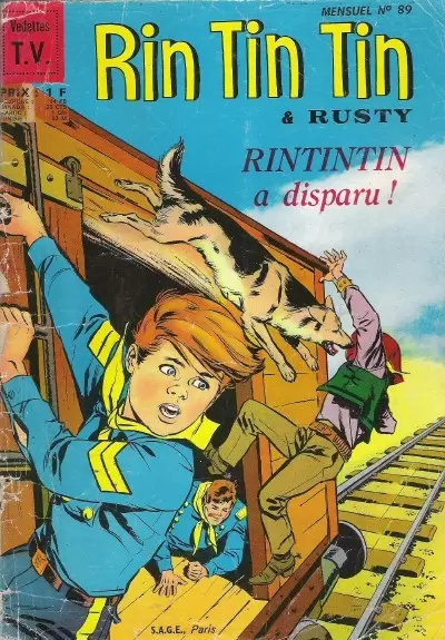 Rin Tin Tin et Rusty (1ère Série ) - Rintintin a disparu!