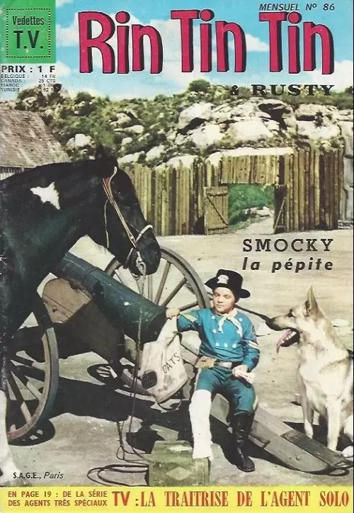 Rin Tin Tin et Rusty (1ère Série ) - Smocky la pépite