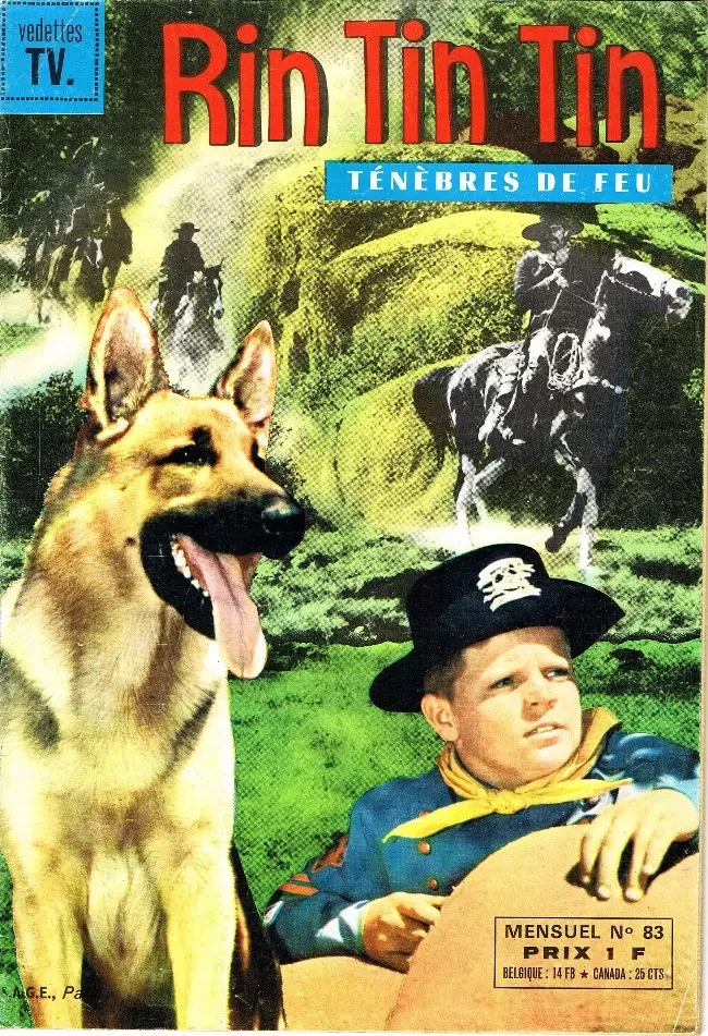 Rin Tin Tin et Rusty (1ère Série ) - Ténèbres de feu