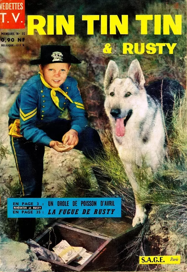 Rin Tin Tin et Rusty (1ère Série ) - Un drôle de poisson d\'avril