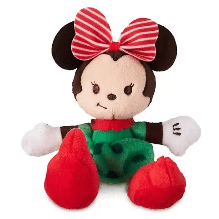 Disney Tiny Big Feet Plush - Christmas Minnie