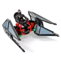 Tie Fighter and Kylo Ren Set