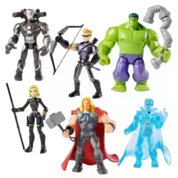Thor, Iron Patriot, Ronin, Black Widow, Doctor Strange & Hulk 6 Pck