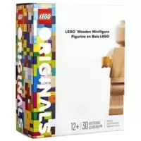 Figurine en bois LEGO® - Wooden Minifigure