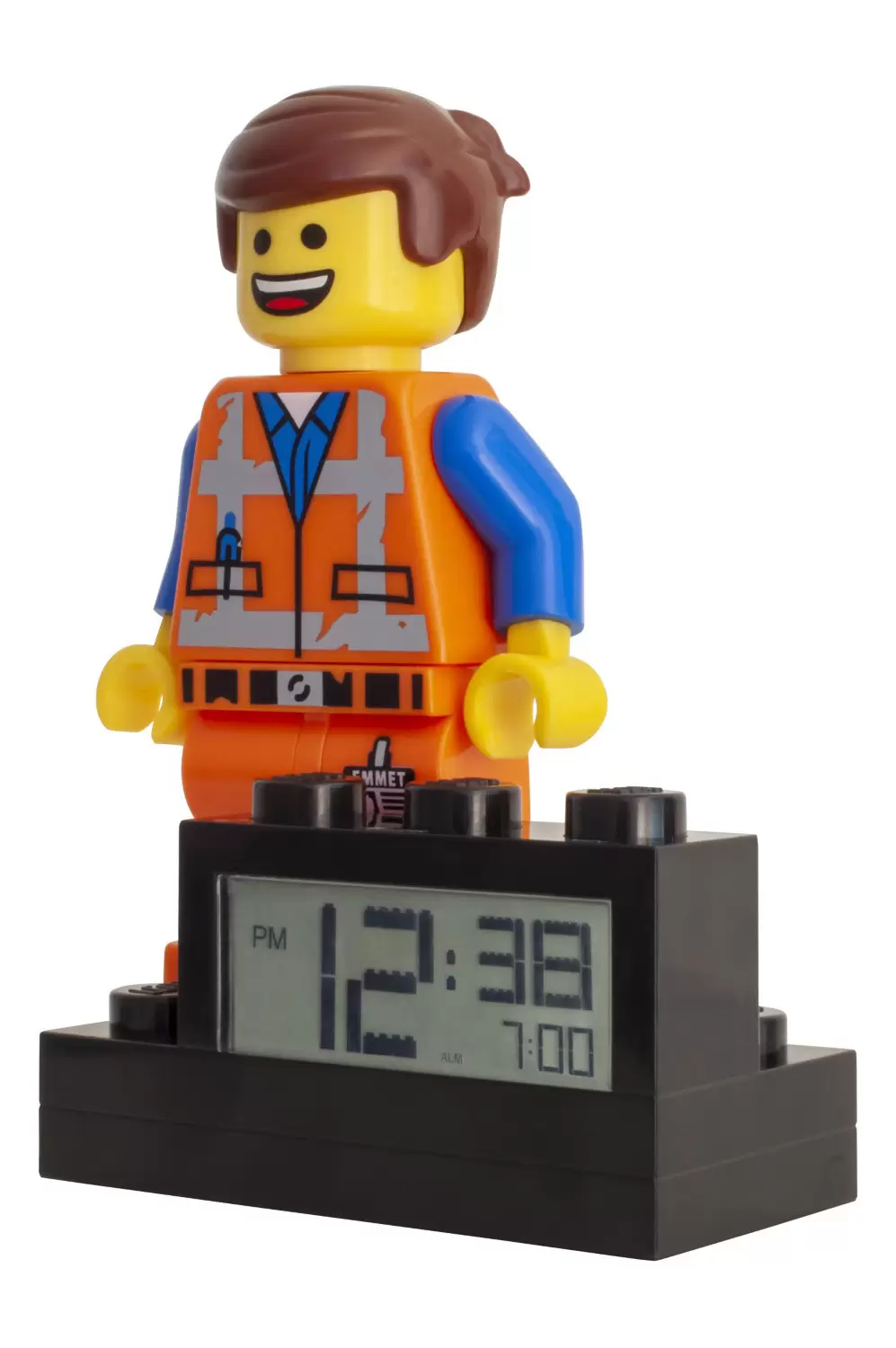 Réveil Lego Movie 2 Wyldstyle - Écran LCD numérique rétroéclairé - Fonction  réveil et répétition - Environ 24 cm
