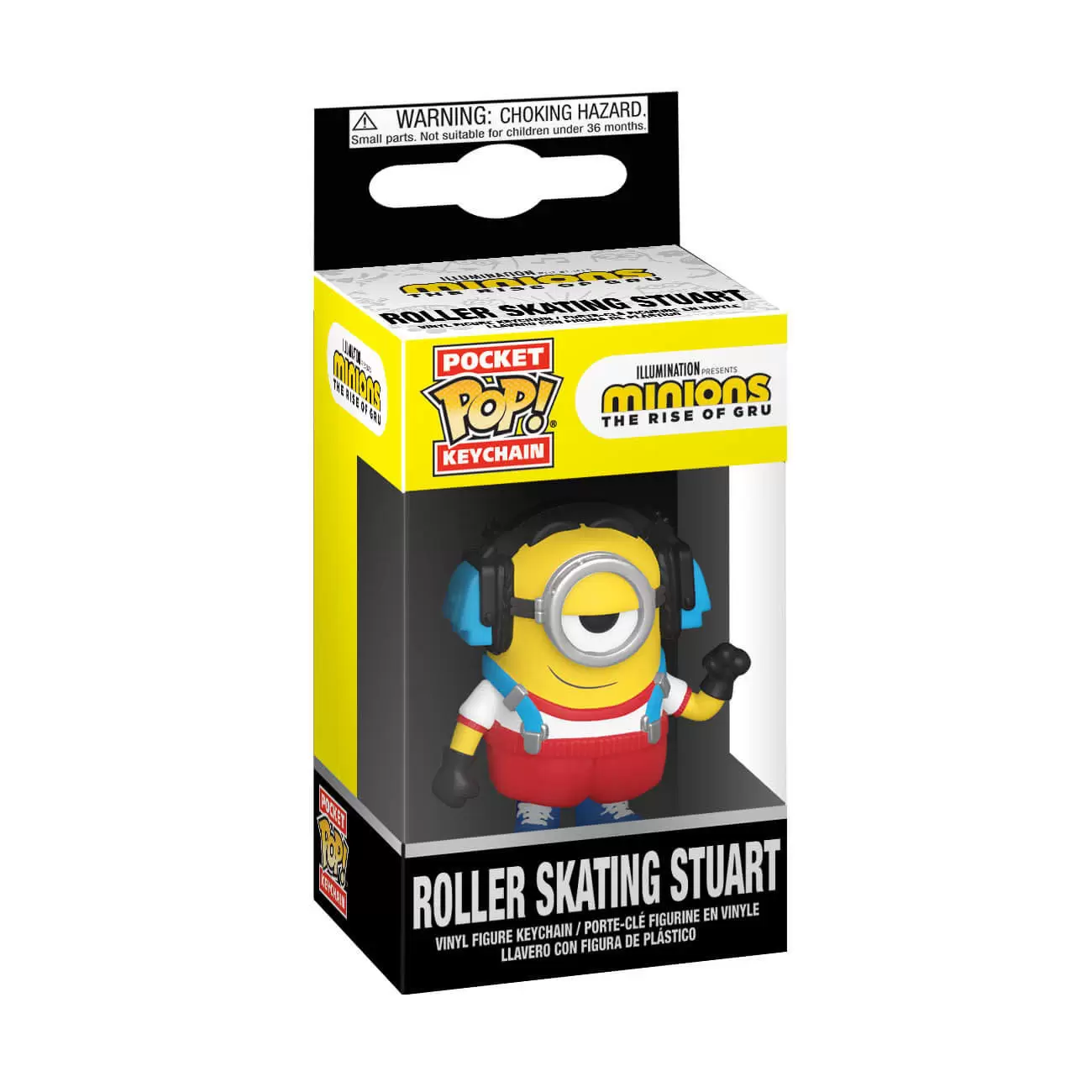 Movies - POP Keychain - Minions - Roller Skating Stuart