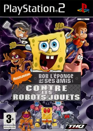 PS2 Games - Bob l\'éponge et ses amis contre les Robots-Jouets