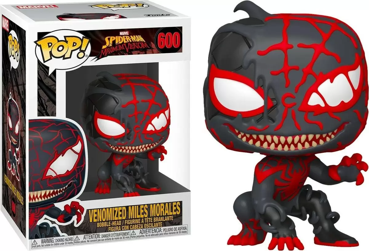 POP! MARVEL - Spider-man Maximum Venom - Venomized Miles Morales