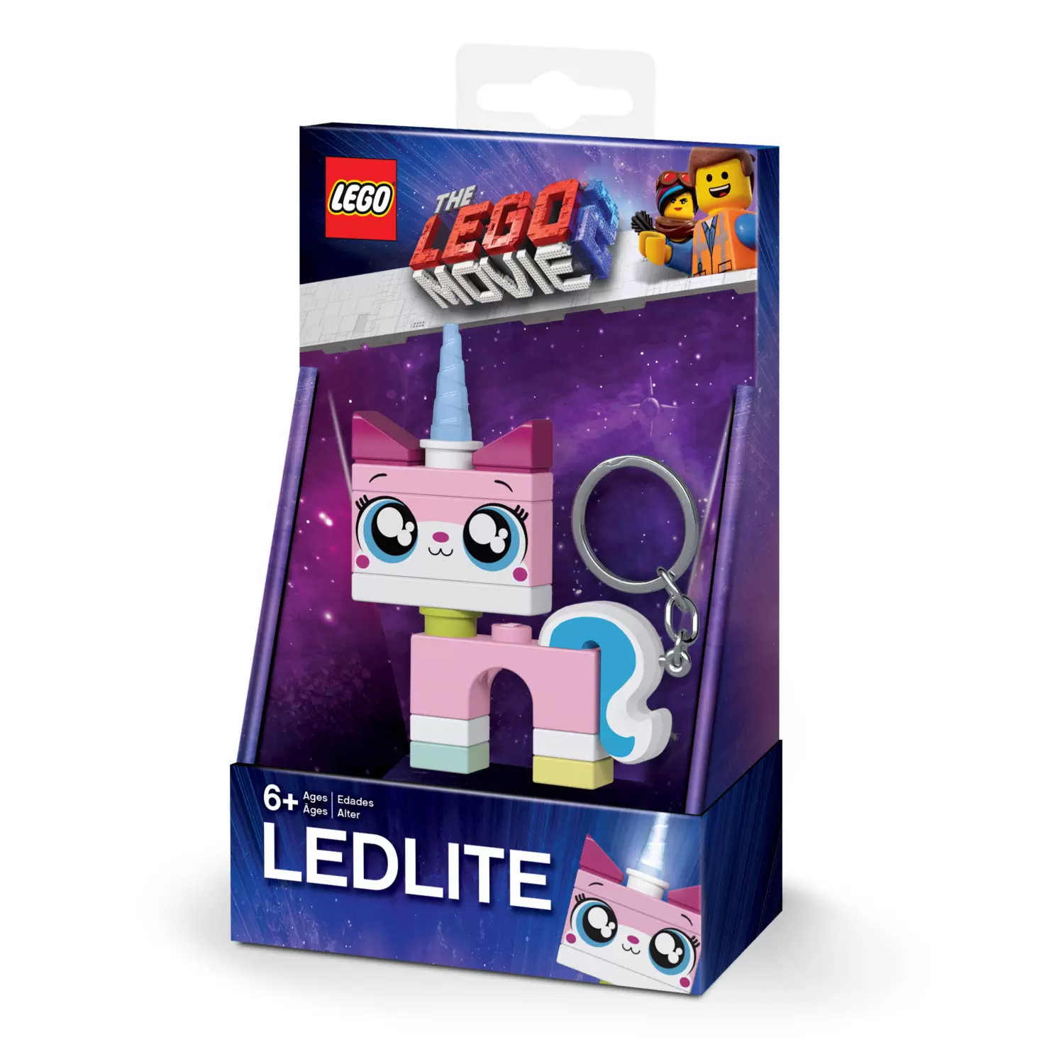 Porte-clés LEGO - LEGO Movie 2 - Unikitty Ledlite