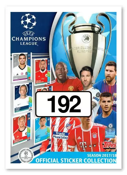 Club Logo Topps Champions League 18/19 Sticker 193 