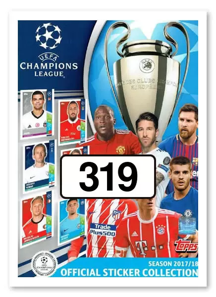 FC Porto Champions League 17/18 Sticker 318 Óliver Torres 