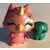 Pink Owlicorn and bunny
