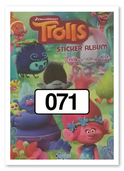 Trolls - Topps - 2016 - Topps Sticker 71