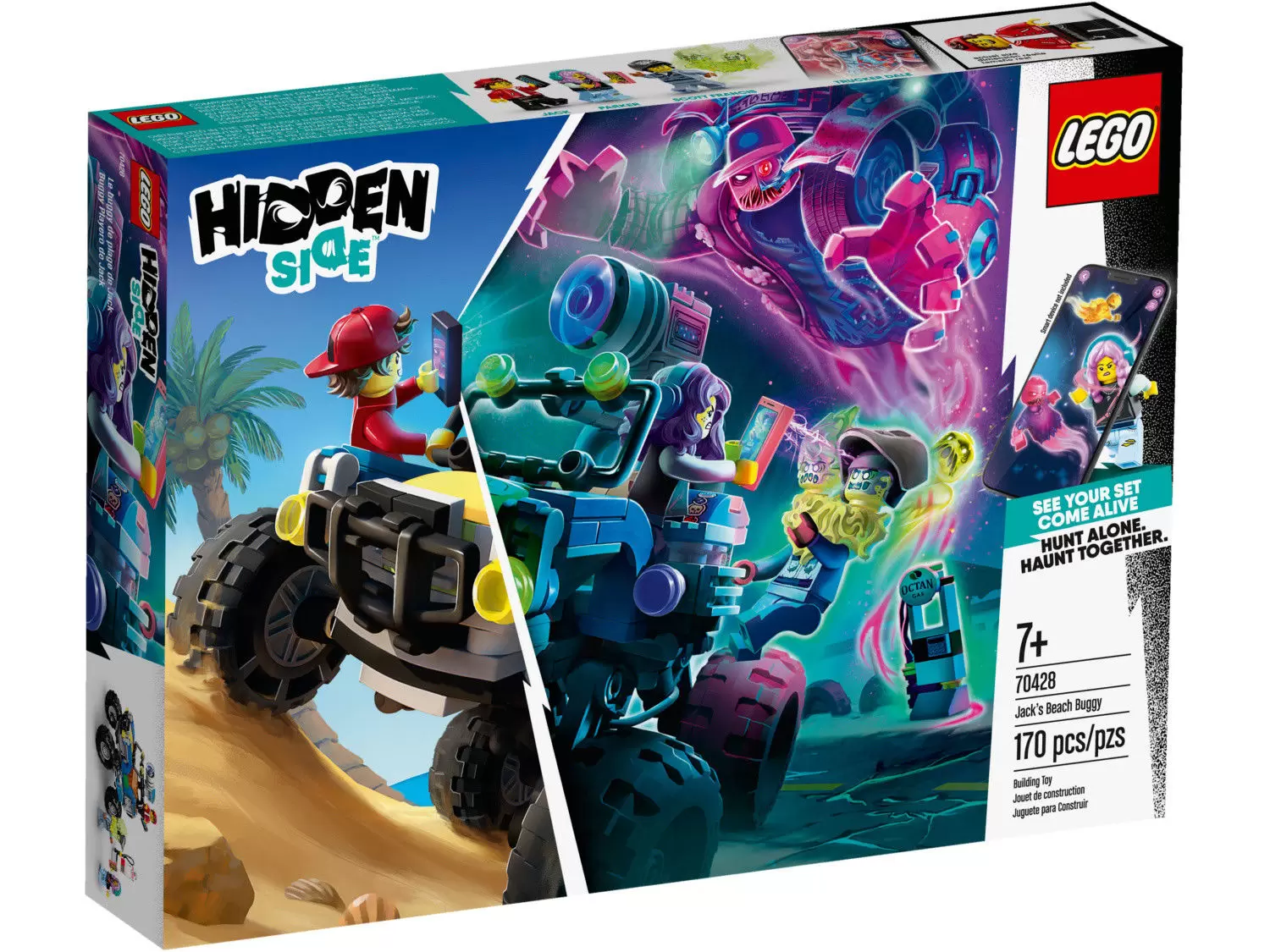 LEGO Hidden Side - Le buggy de plage de Jack