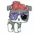 Lol Surprise - Glitter Globe Winter Disco Fluffy Pets - Doggie Stardust