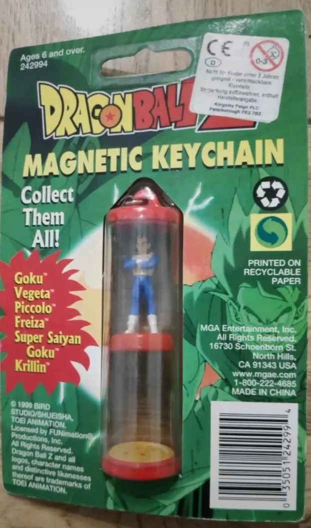 Magnetic Keychain - Vegeta