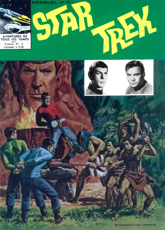 Star Trek (Remparts) - Les hommes des cavernes du cosmos