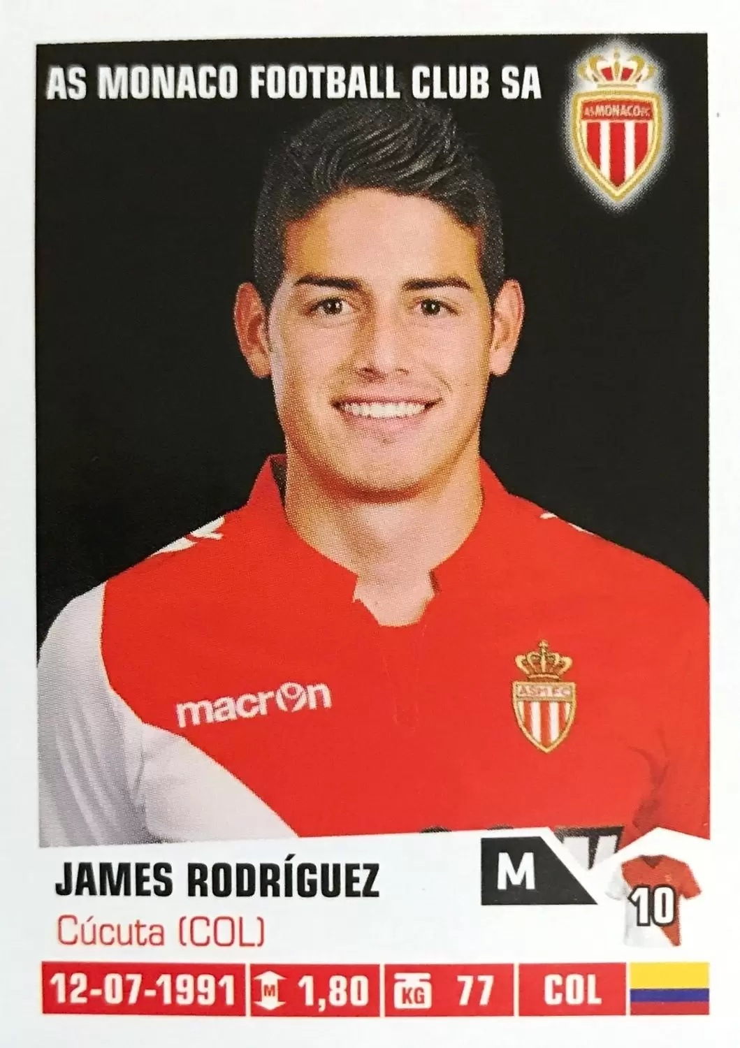 Foot 2013-2014 (France) - James Rodriguez - AS Monaco