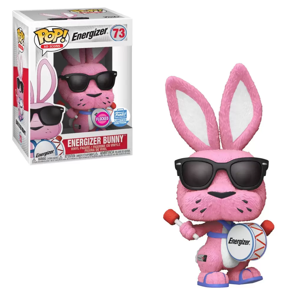 POP! Ad Icons - Energizer - Energizer Bunny Flocked
