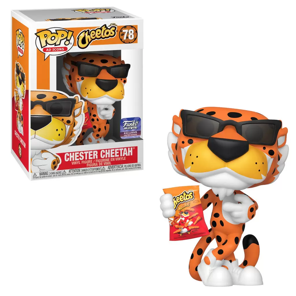 POP! Ad Icons - Cheetos - Chester Cheetah with Crunchy Cheetos