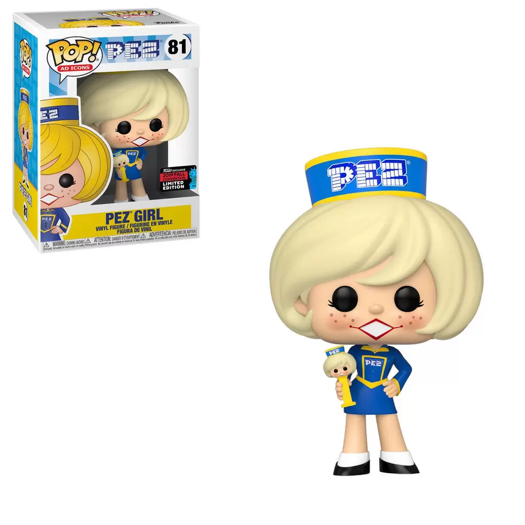 POP! Ad Icons - Pez - Pez Girl