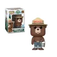 Smokey the Bear with Bucket
