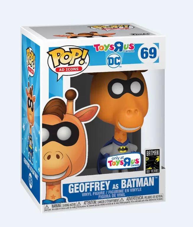 POP! Ad Icons - Toys\'R Us - Geoffrey as Batman
