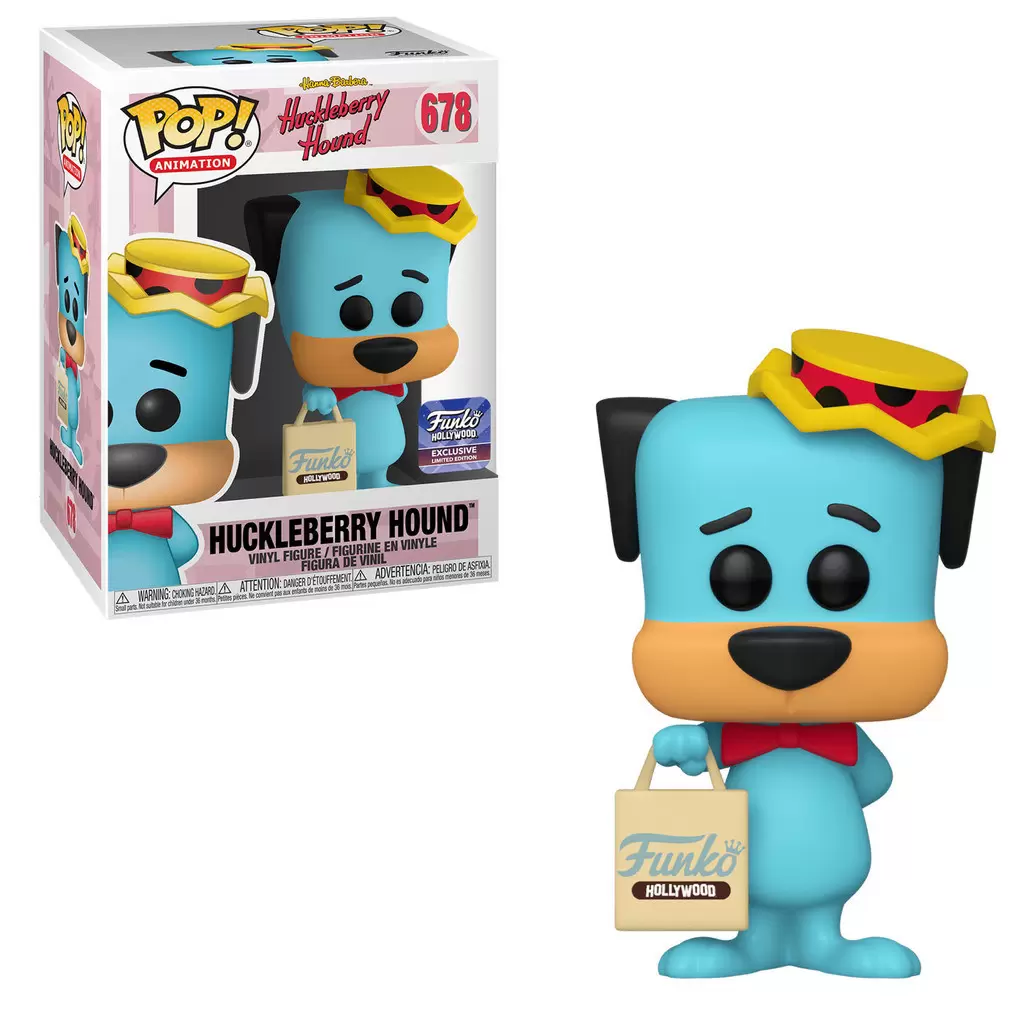POP! Animation - Hanna-Barbera - Huckleberry Hound with Hollywood Bag