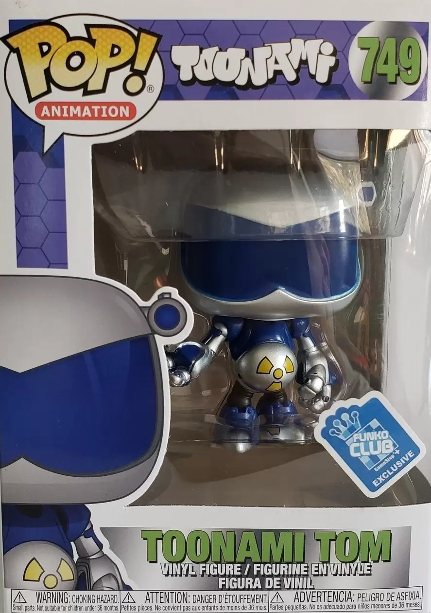 Toonami - Toonami Tom - POP! Animation action figure 749